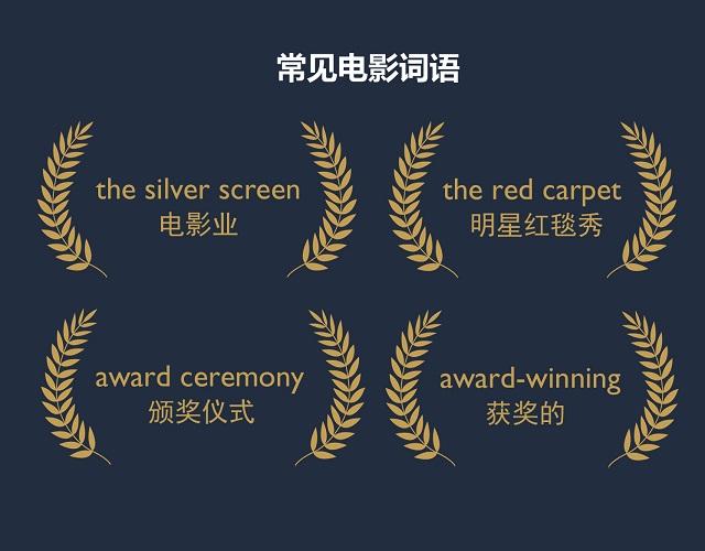 2017奧斯卡金像獎揭曉！用英語描述電影的地道表達