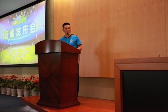 參賽代表社會組織總會隊張于凡發表參賽感受